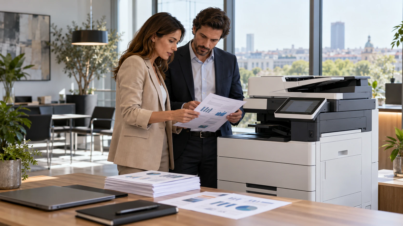 Renting de impresoras en Madrid: cómo elegir el equipo según el consumo real de tu empresa